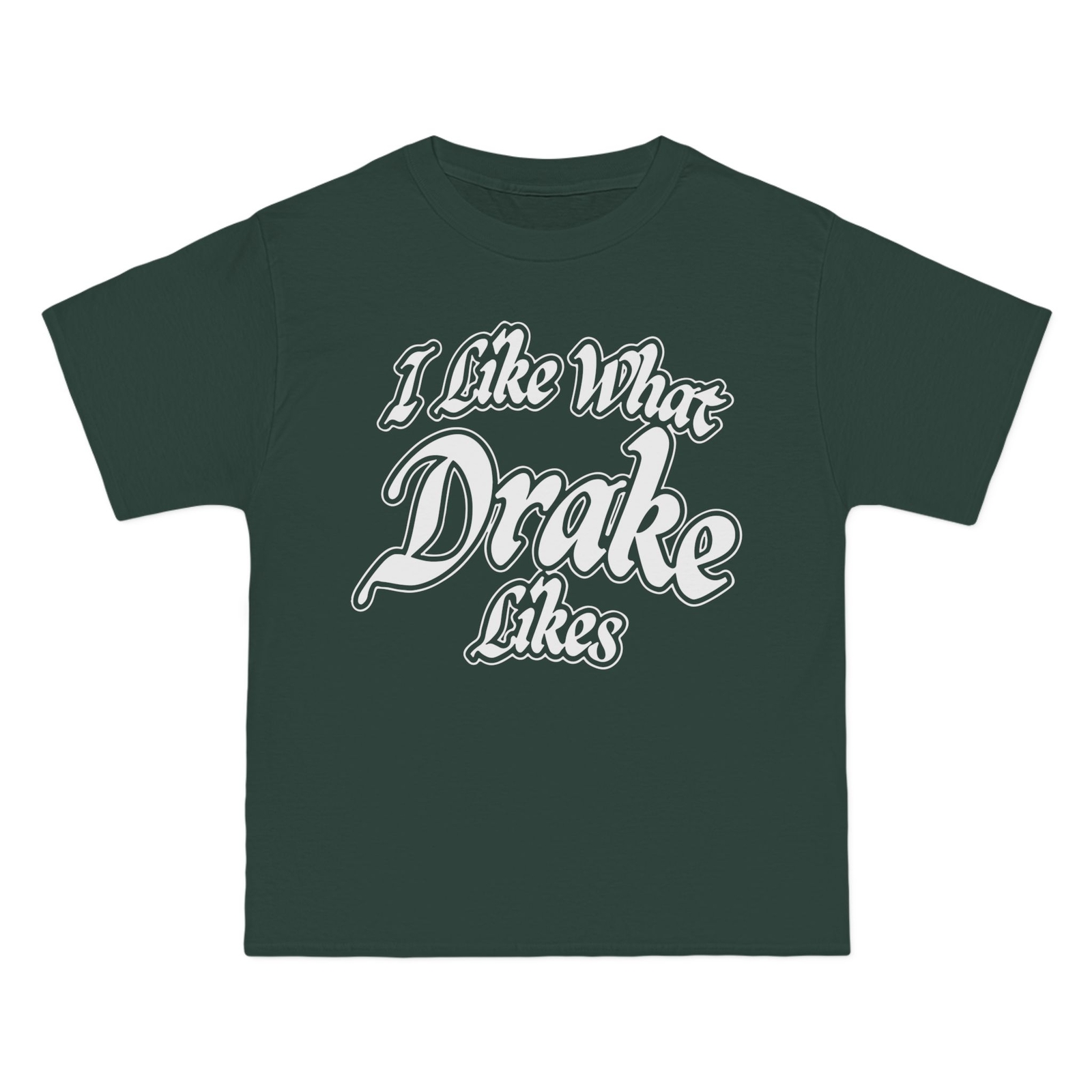 Drake IAAB Tour I Like What Drake Likes Heavy Cotton Quality T-Shirt