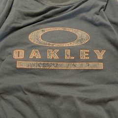 Oakley / Buckle Men’s Navy Logo Graphic Short Sleeve Cotton T-Shirt Size L