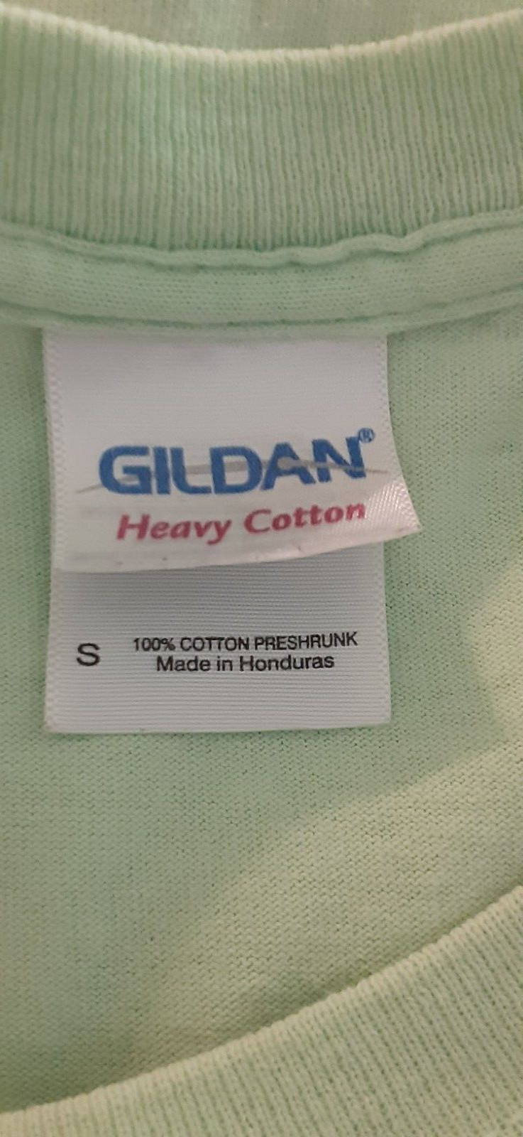 Gildan Heavy Cotton Lime Green Cilantro Nick's Mexican Grill Size S gallery