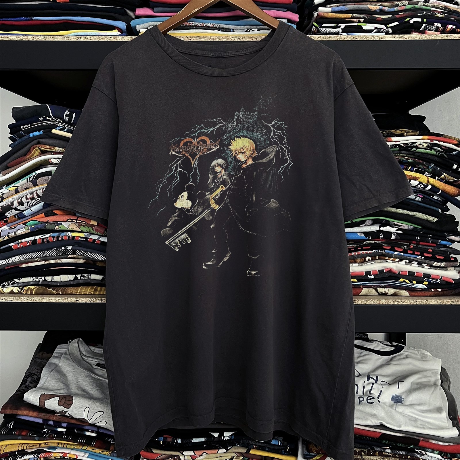 Kingdom Hearts Aged T-Shirt Black M gallery