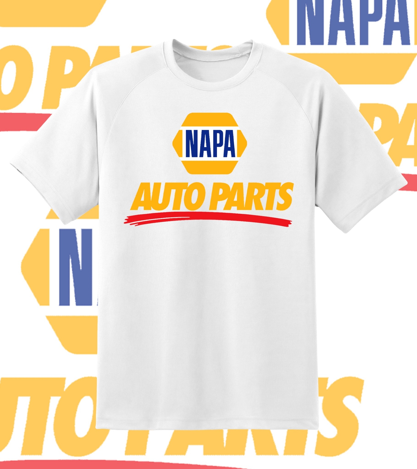 Napa Auto Parts Text Logo shirt 6 Sizes adult S-6XL! Fast Ship! gallery