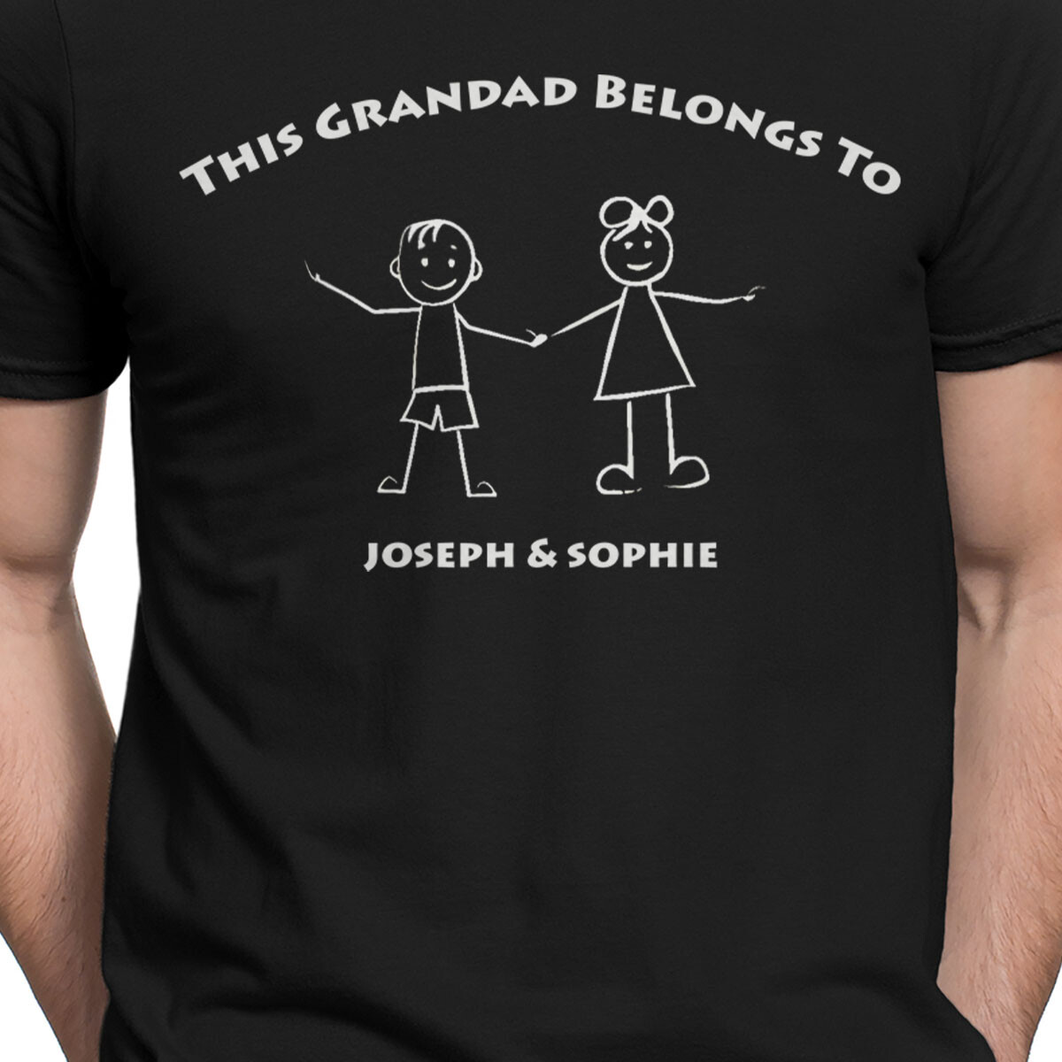 Customisable Grandad T-Shirt With Names Perfect Gift For Fathers DayTee #TA-195 gallery