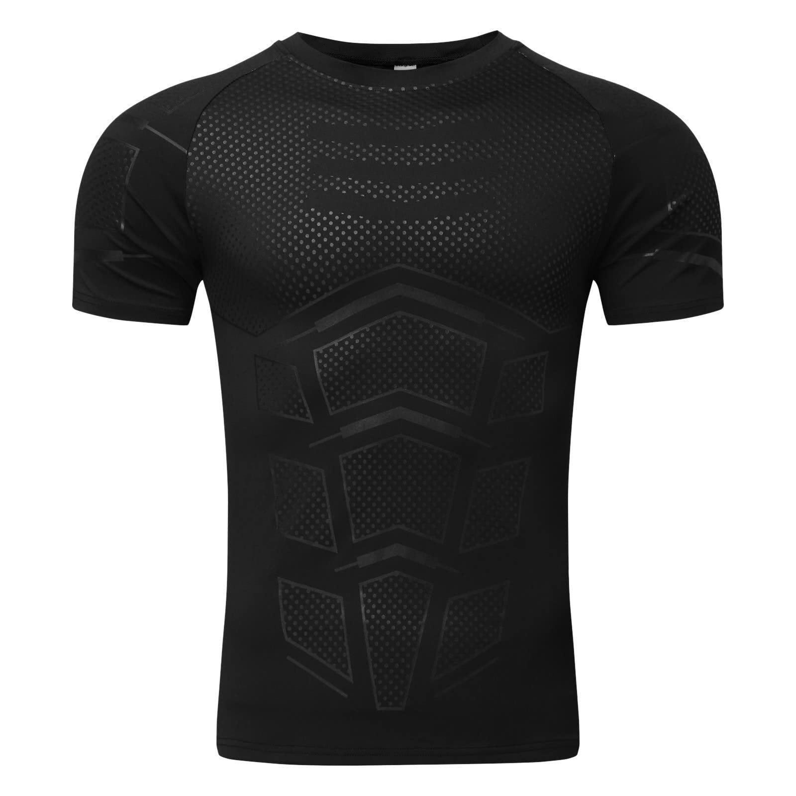 Men's Compression Athletic Fitness Shirt Base Layer Tops Sports Gym Tight Dry gallery