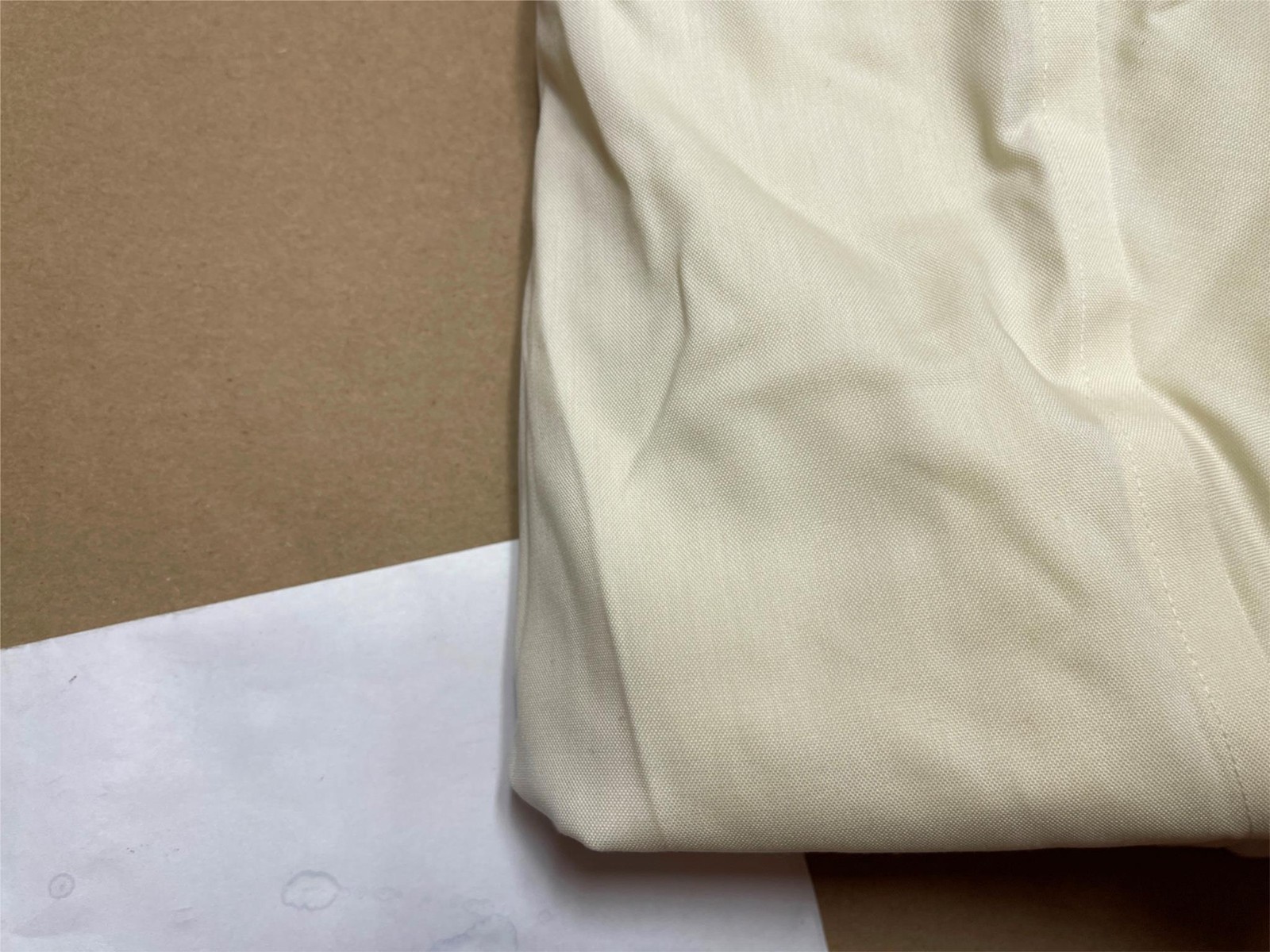 Mens Eagle Shirtmakers Stretch Collar Regular Fit XL 17 32/33 Corn Silk ButtonUP gallery