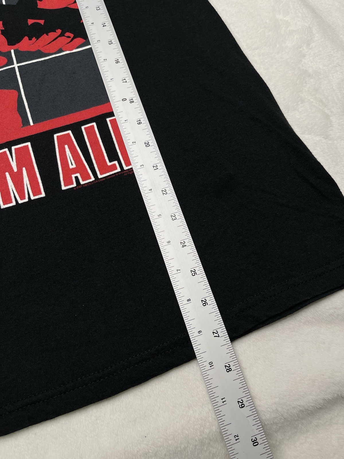 Vintage 2007 Metallica Kill ‘Em All Tour Shirt Size M Rock Band Y2K Double Side gallery