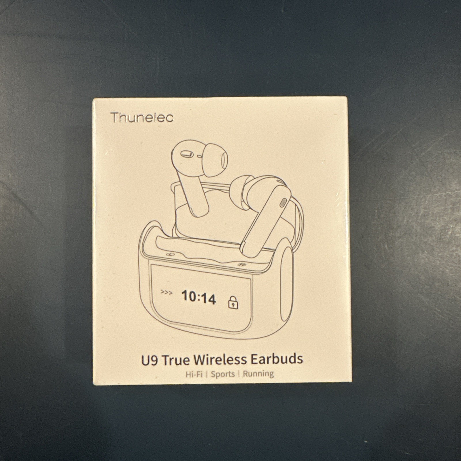Thunelec U9 True Wireless Bluetooth Earbuds with Charging Case Grey