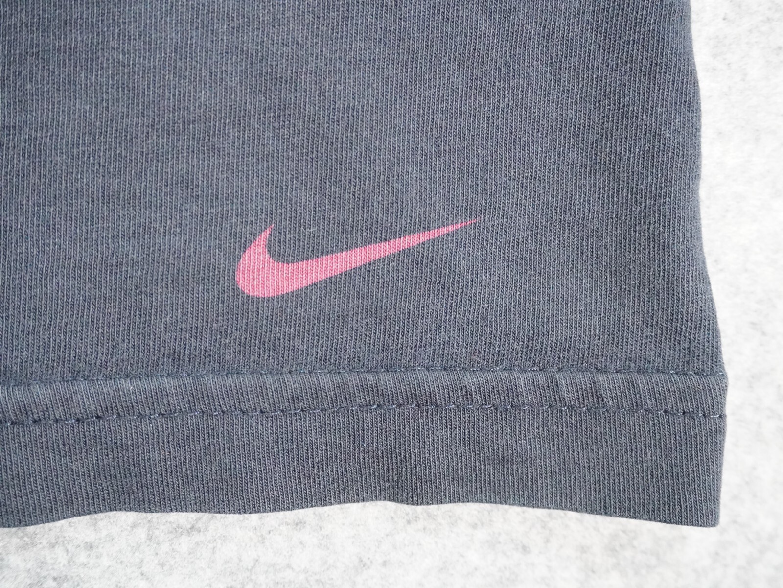 Nike Shirt Mens Medium Black Short Sleeve Crew Neck FC Barcelona Soccer Football gallery