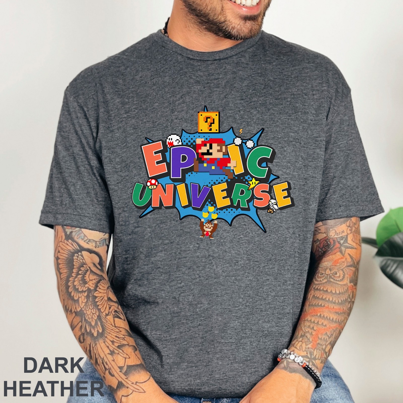 Epic Universe Mario Land Shirt, Super Nintendo World Shirt, Universal, 203449 gallery
