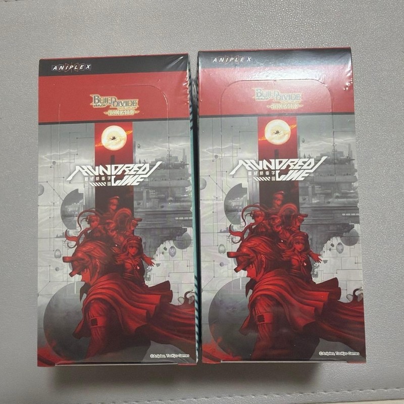 Build Divide Bright HUNDRED LINE Last Defense Academy Booster Pack Box TCG 2box
