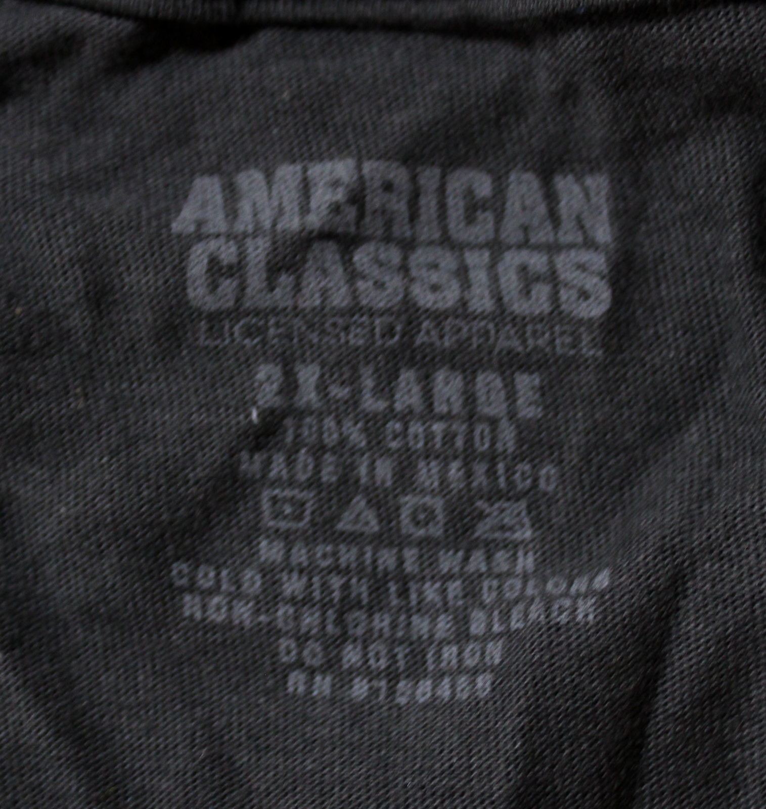 American Classics Men's Unicorn Alpha Male T-Shirt CD4 Charcoal Size 2XL gallery
