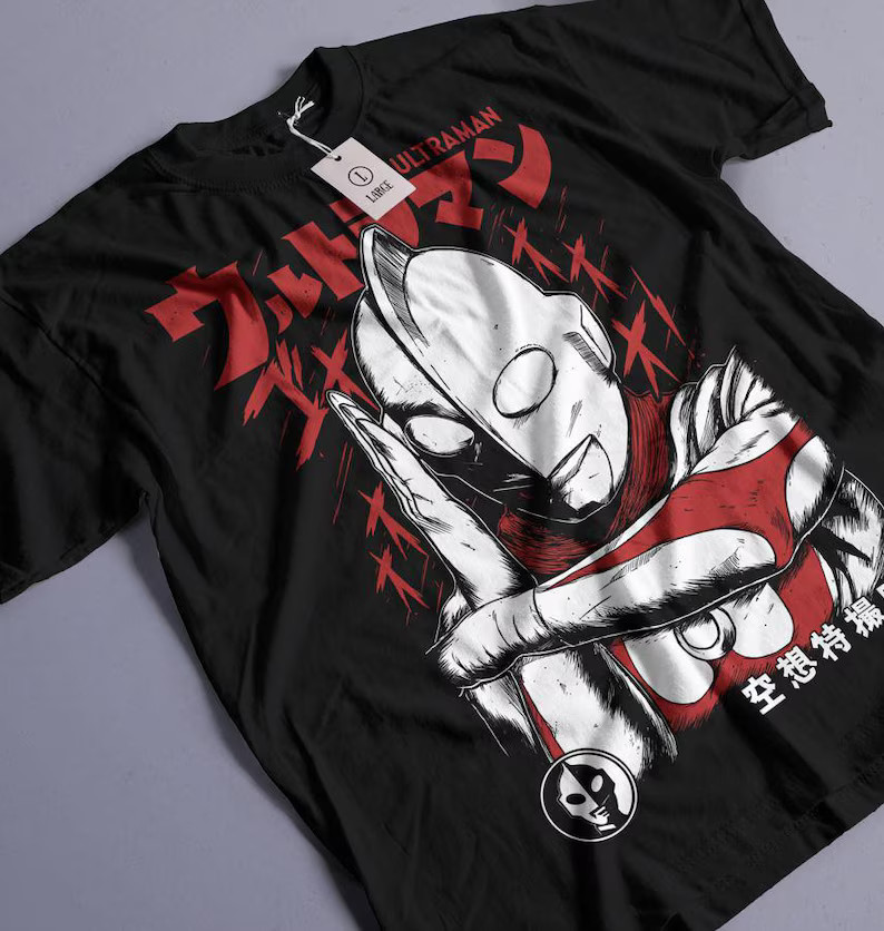 Japanese Art T-Shirt | The Great Ramen T-Shirt | Superhero Anime Unisex T-Shirt