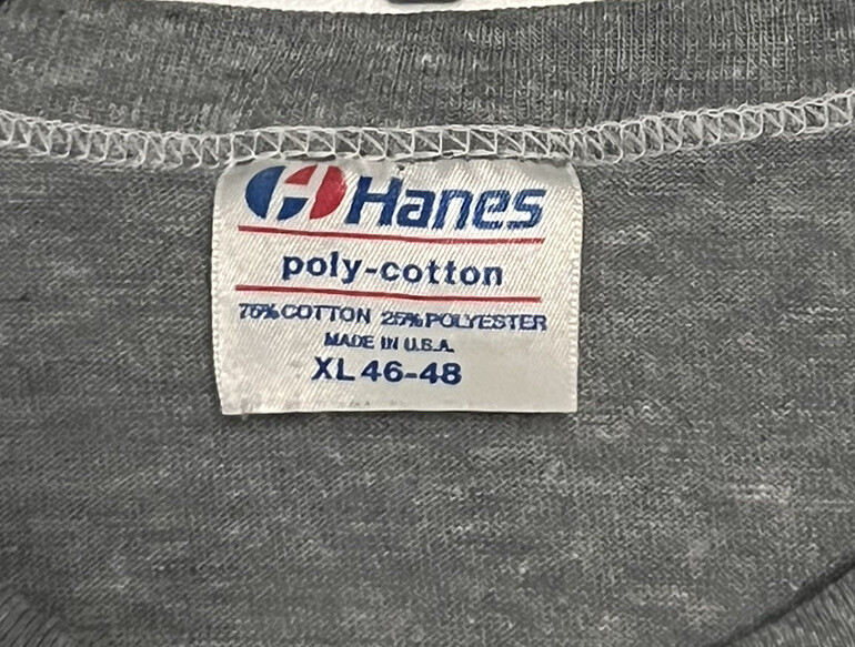 Single Stitch Hanes Cool Change Sag Harbor, NY Gray T-Shirt Size XL Made in USA gallery
