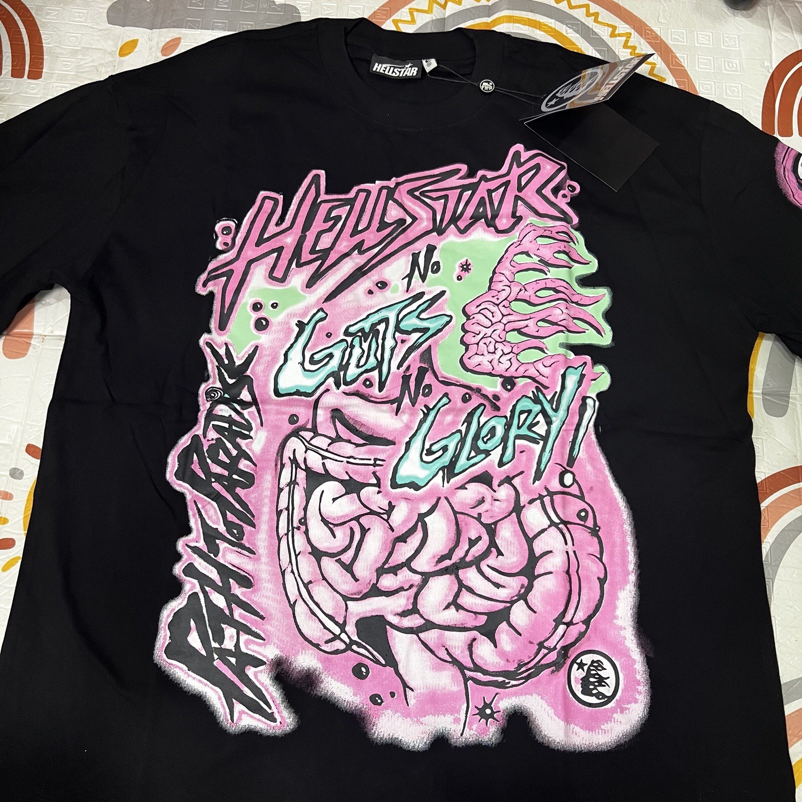 Hell Star Guts & Glory Short Sleeves T-shirt Color Black Size XLarge