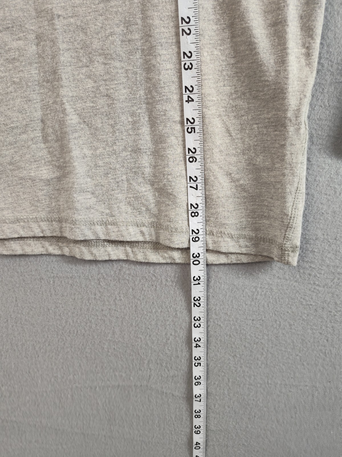 Weatherproof Men Shirt M Gray Henley Neck Long Sleeve Flat Front Pullover Tee gallery