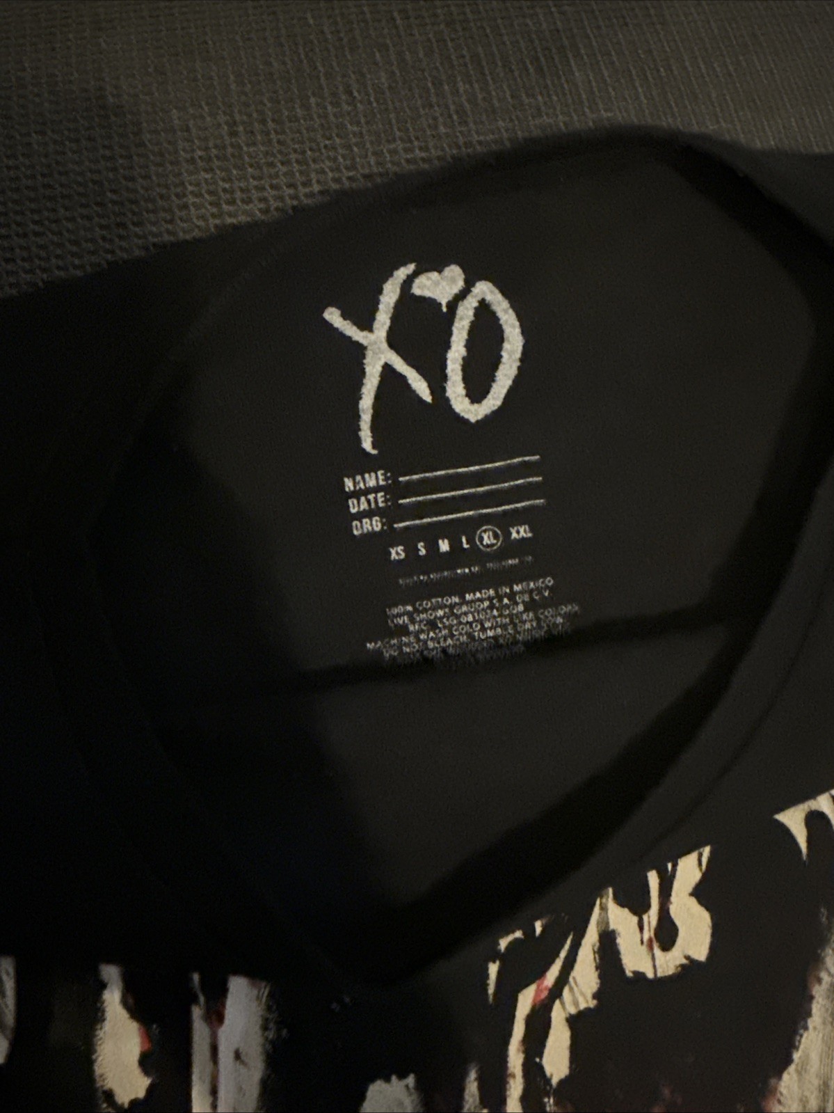 THE WEEKND AFTER HOURS TIL DAWN MEXICO CITY 2023 TOUR SHIRT XL RARE OFFICIAL XO! gallery