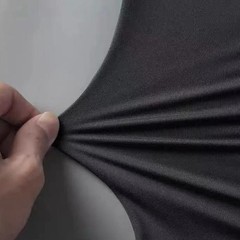 Men’s Breathable Polyester Spandex Half-Zip Stand Collar Tee Casual Sport Top