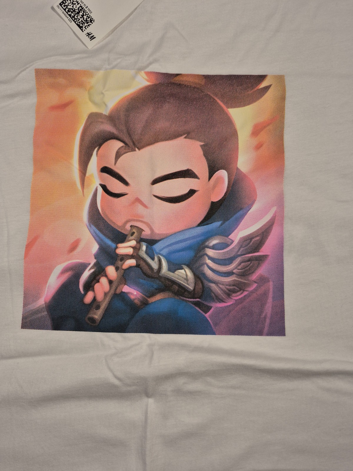 NWT League Of Legends Shirt Mens Large White Short Sleeve Doublesided gallery
