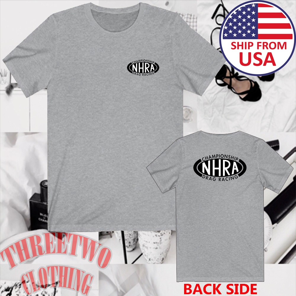 NHRA Drag Racing Championship Men’s Grey Size S to 5XL