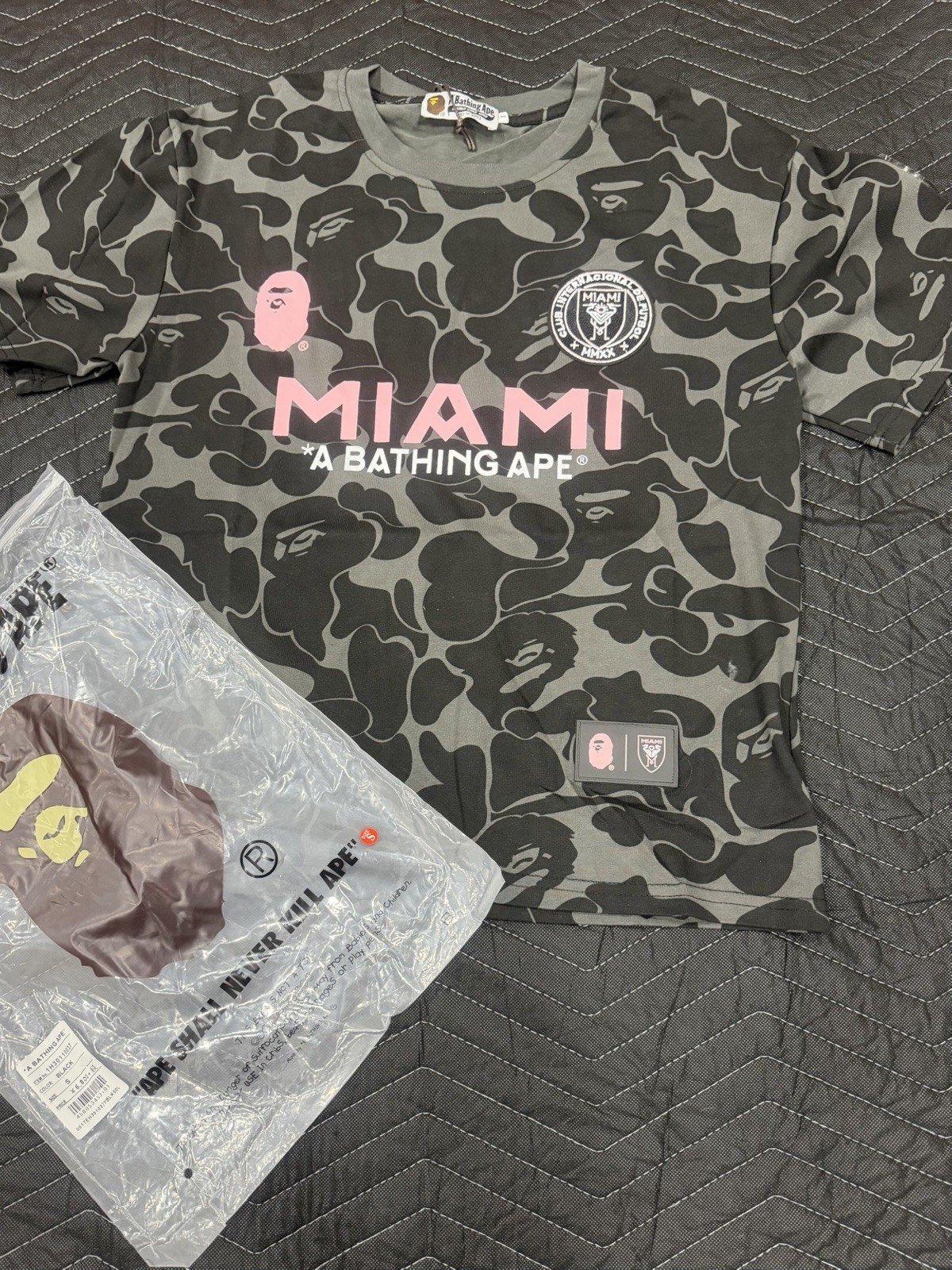 Miami x bape shirt gallery