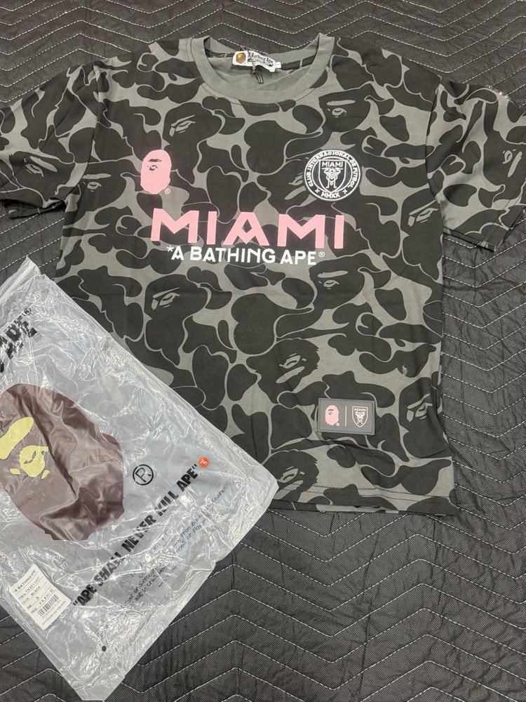 Miami x bape shirt