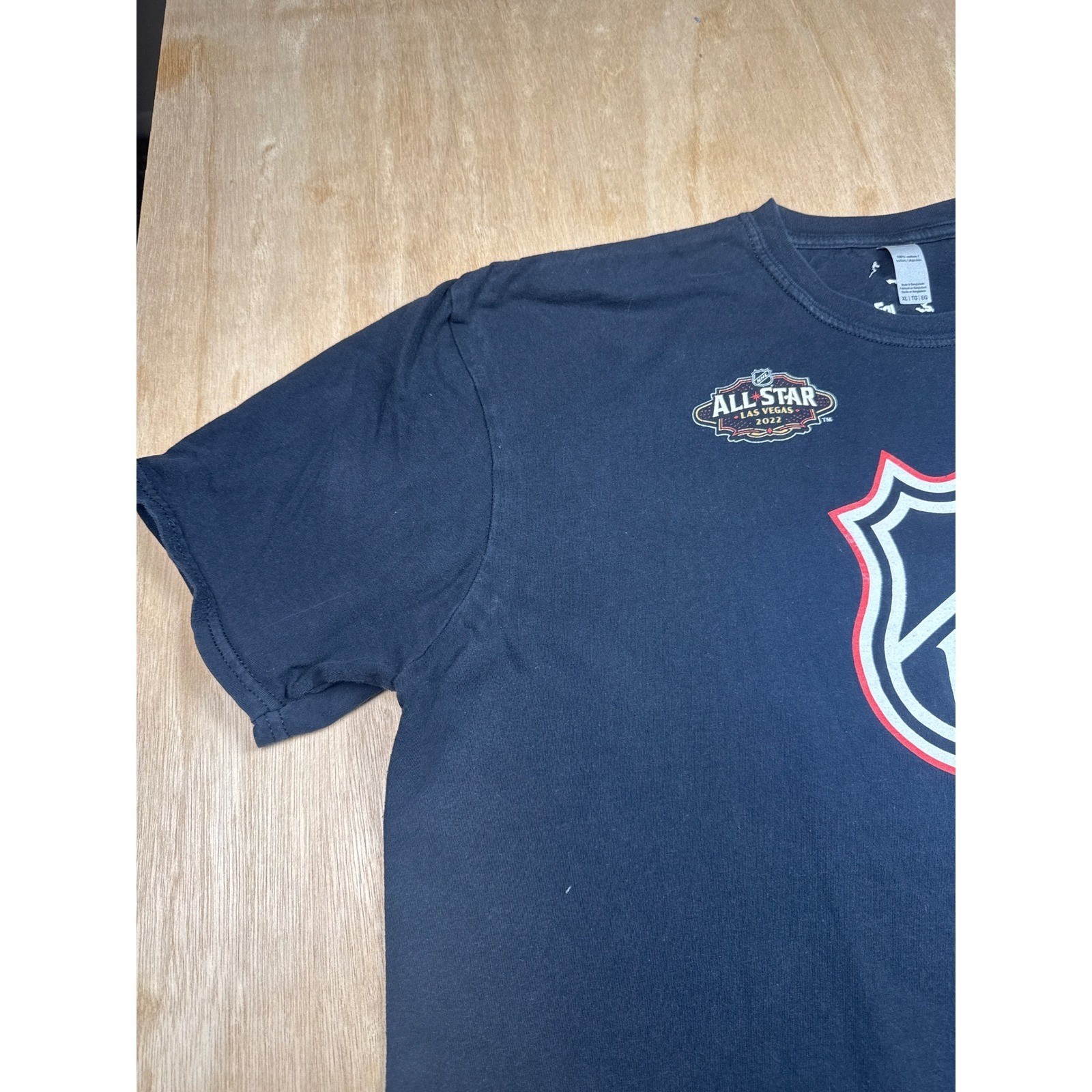 NHL All Star Las Vegas 2022 Black T-Shirt Men's Size XL gallery