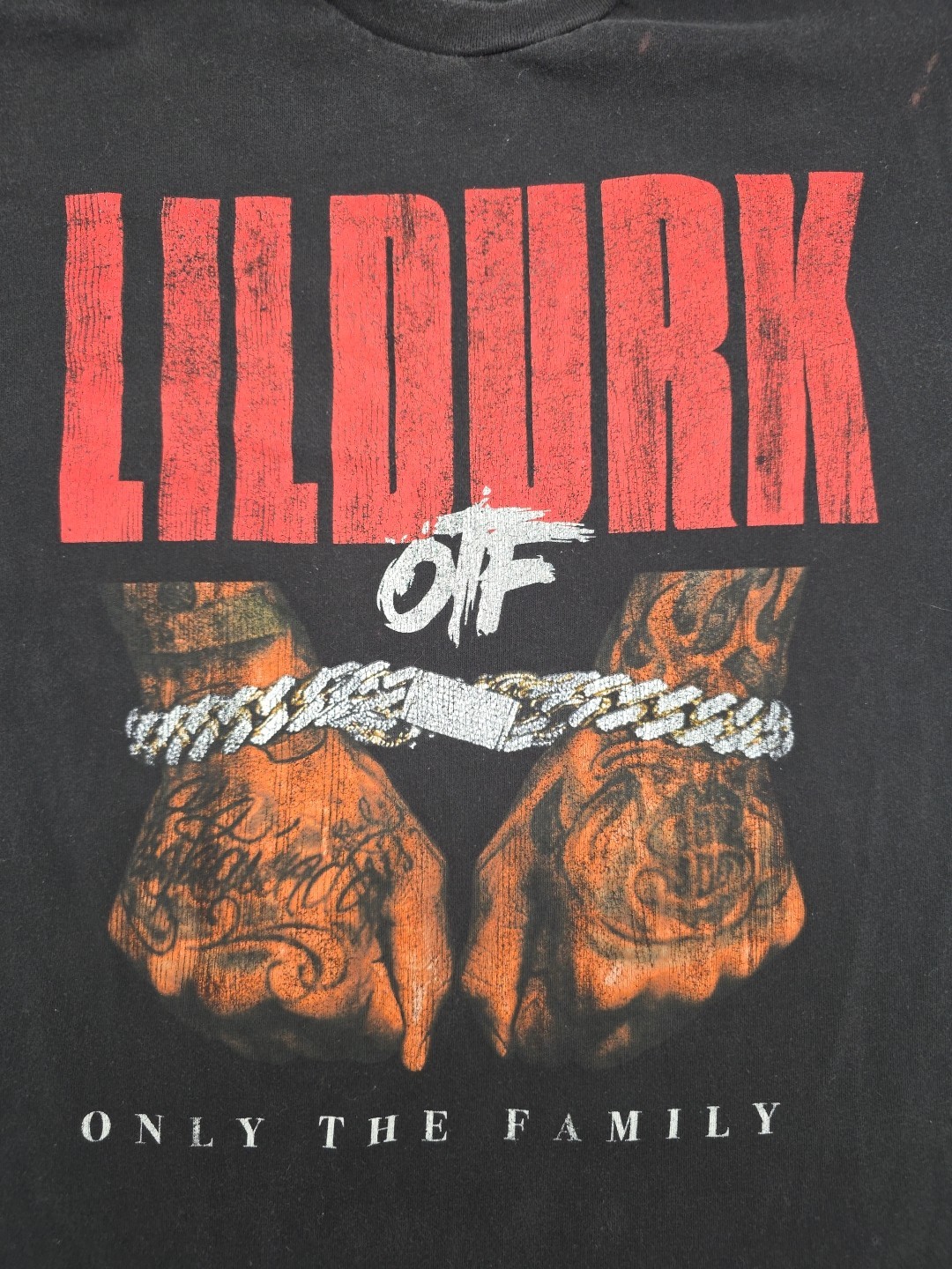 Lil Durk OTF T-Shirt Mens XL Black Hip Hop Rap Graphic Tee.#43937 gallery