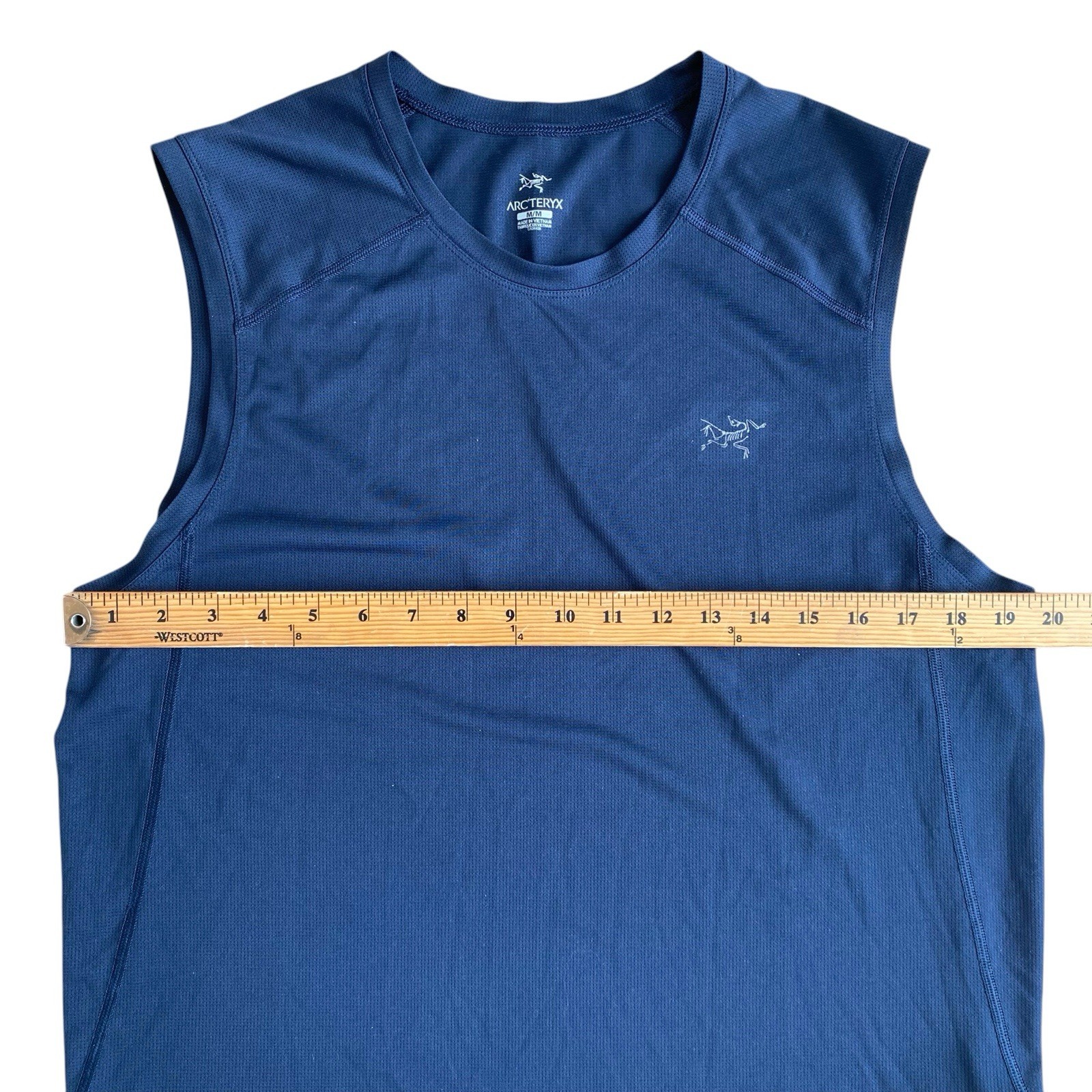 Arcteryx Sleeves Tee Shirt Navy Blue Lightweight Mesh Material gallery