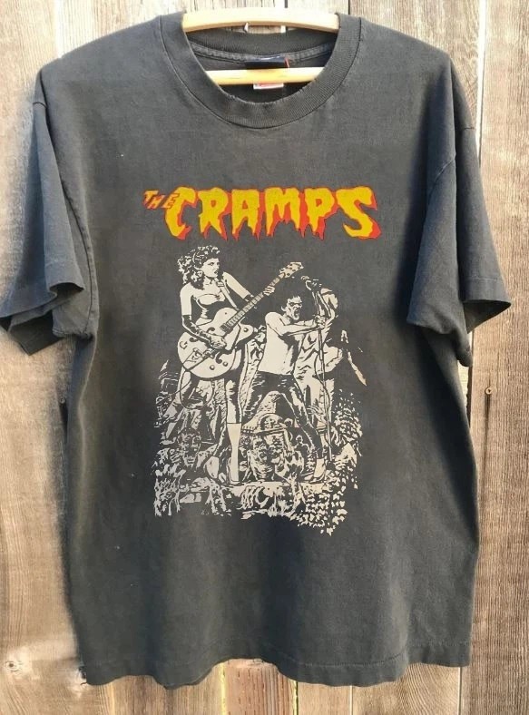 The Cramps Rock Band vintage charcoal Unisex T-shirt classic style S-5XL gallery
