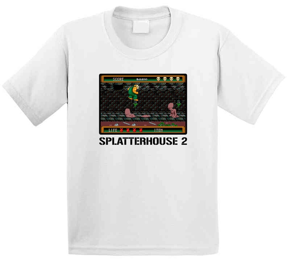 Splatterhouse 2 Video Game Classic Retro Fan T Shirt gallery
