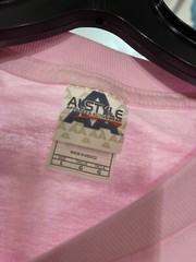4-Large Pink AAA Alstyle Mens Plain Short Sleeve T-Shirt Casual T Shirt