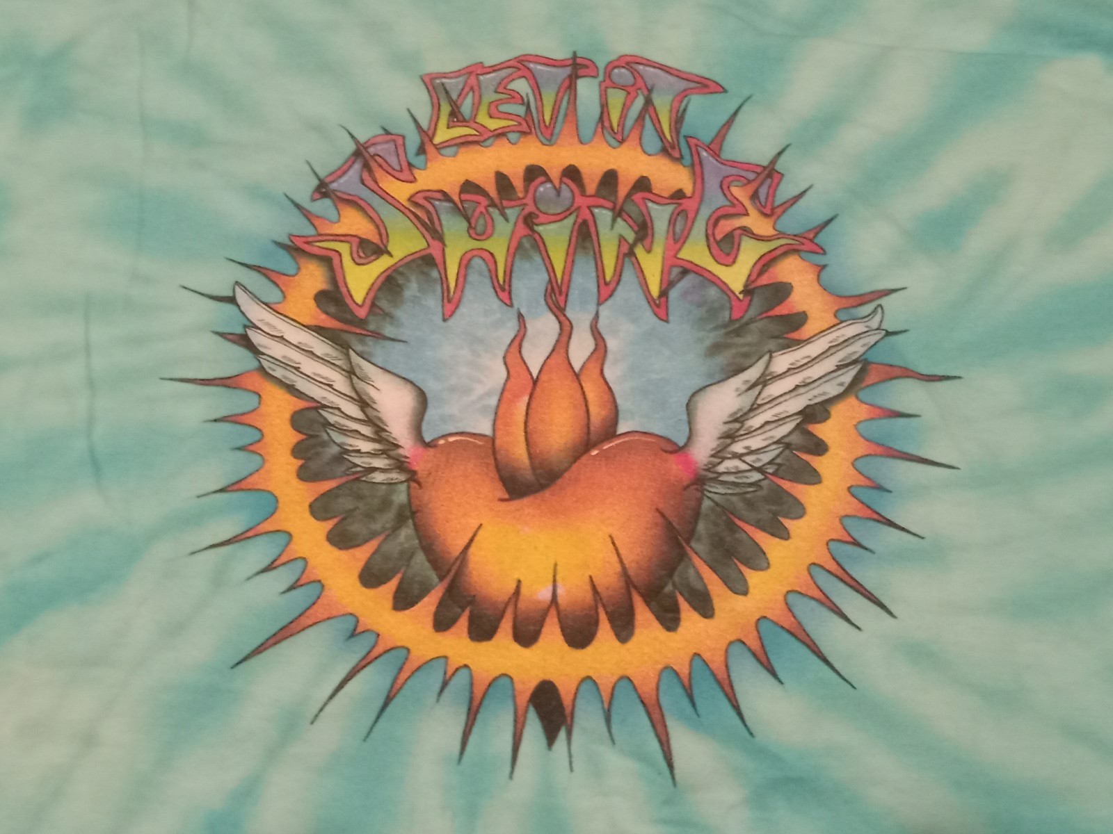 Grateful Dead Lovelight M, L, XL, 2XL Tie Dye T-Shirt gallery