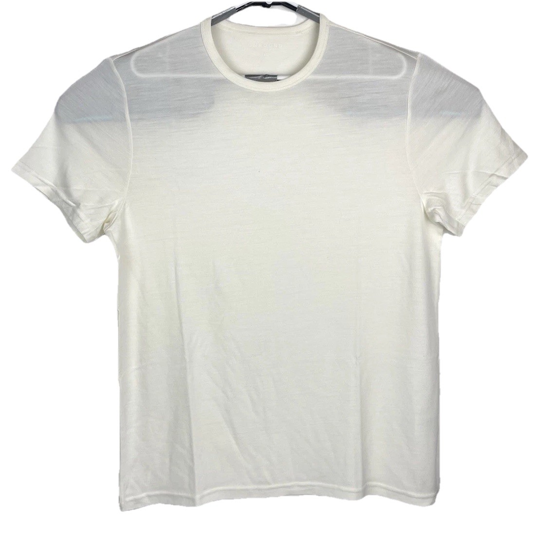 UNBOUND Merino Wool Short Sleeve Tshirt White – Men’s Sz XL