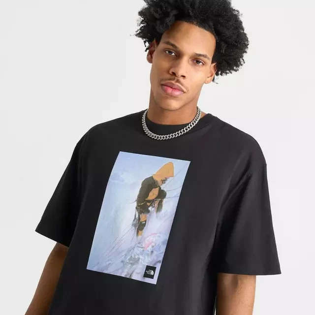 The North Face Heavyweight Climb Men's T-Shirt Black Large NWT gallery