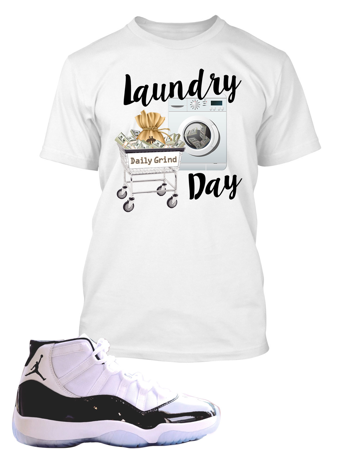 Graphic Sneaker Tee Shirt to Match Retro J11 Concord Graphic Pro Club / Shaka gallery