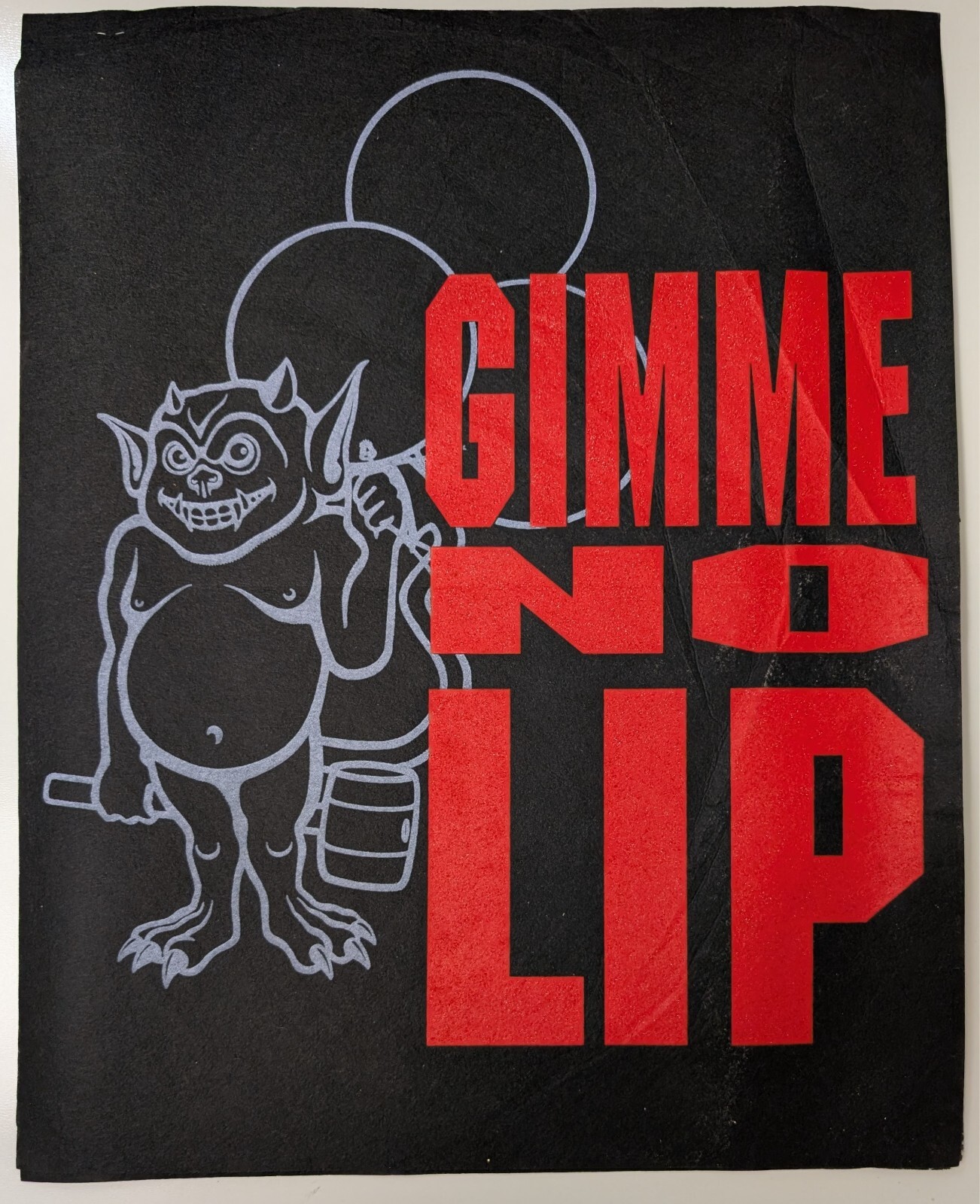 1991 Vintage Dangerous Toys Hellacious Acres Tshirt Promo Proof Sample Pellon gallery