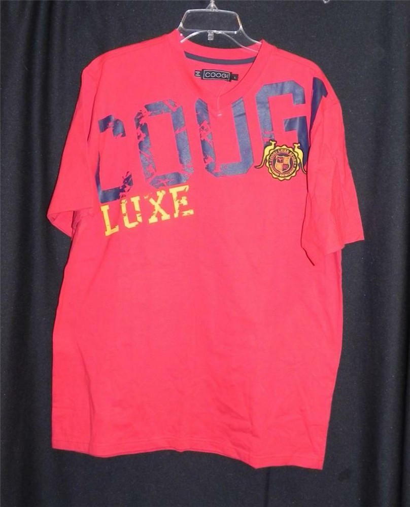 NWOT – Men’s Coogi Luxe T-Shirt – Red – Sz L*