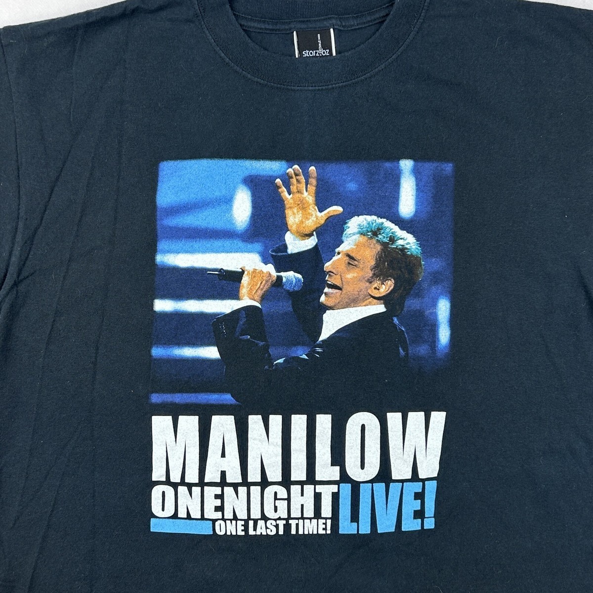 2004 BARRY MANILOW ONE NIGHT ONE LAST TIME CONCERT Unisex All Size Shirt AE265