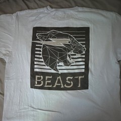 Diamond BEAST Men’s Short Sleeve Crew Neck Graphic Logo T-Shirt