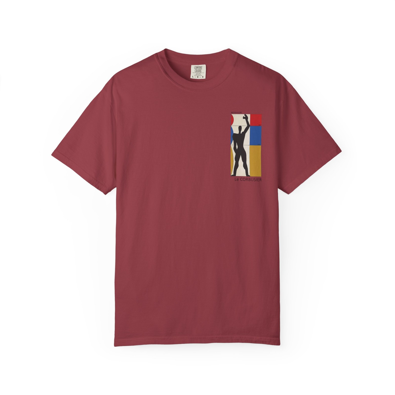 Le CORBUSIER Modulor Man T-Shirt - Architect gallery