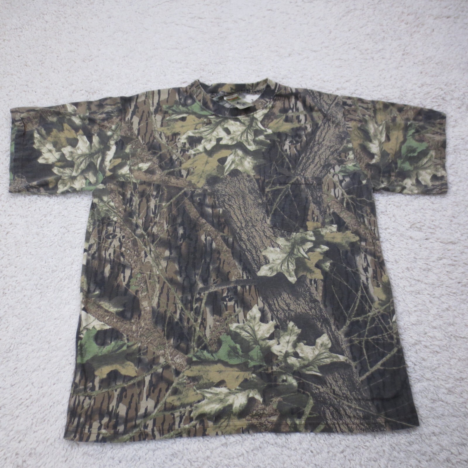 Mossy Oak Shirt Mens Large Breakup Camo Hunting Streetwear Outdoor Y2K gallery