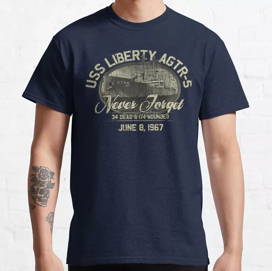 New Uss Liberty Agtr-5 1967 Classic New T-Shirt S-5XL gallery