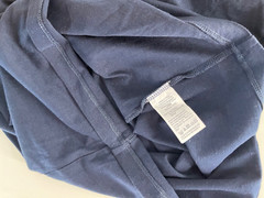 J.Crew NWT Mercantile Broken-in tattooed whale T-shirt Deep-Navy Size XS J0377