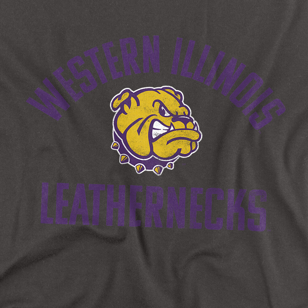 WIU Adult T-Shirt Leathernecks Logo, Charcoal, S-5XL gallery
