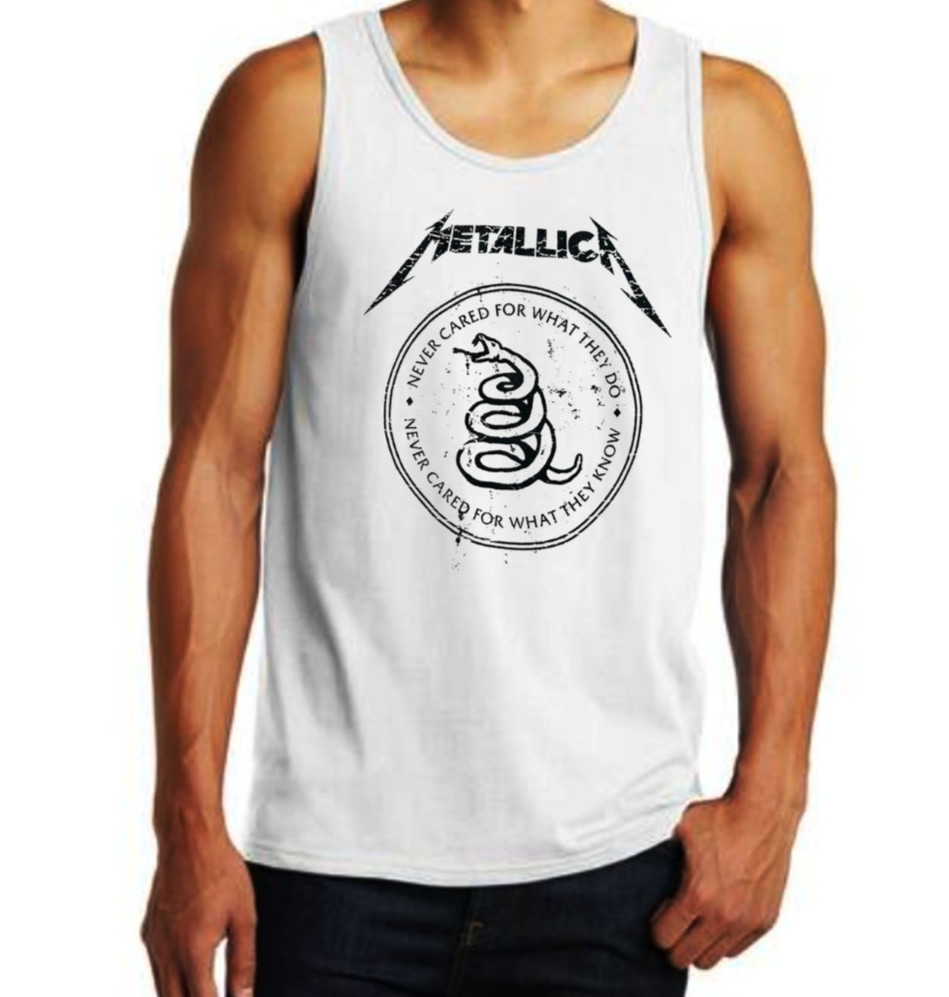 Metallica 'NEM' Heavy Metal Band Men's Tank Tops (Multiple Variations) gallery