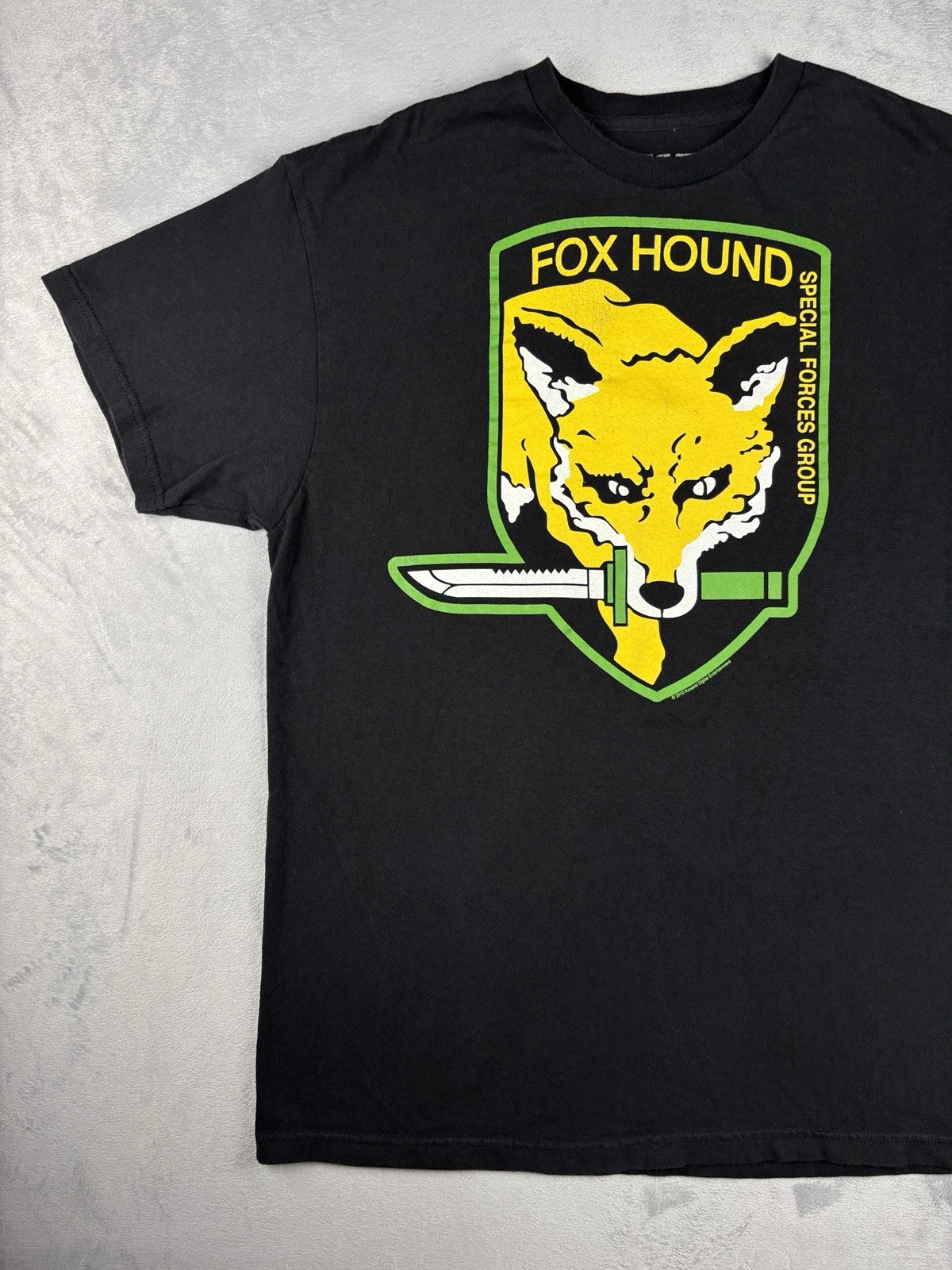 Vintage Metal Gear Solid FOXHOUND Promo T-Shirt Large Konami Gaming Tee gallery