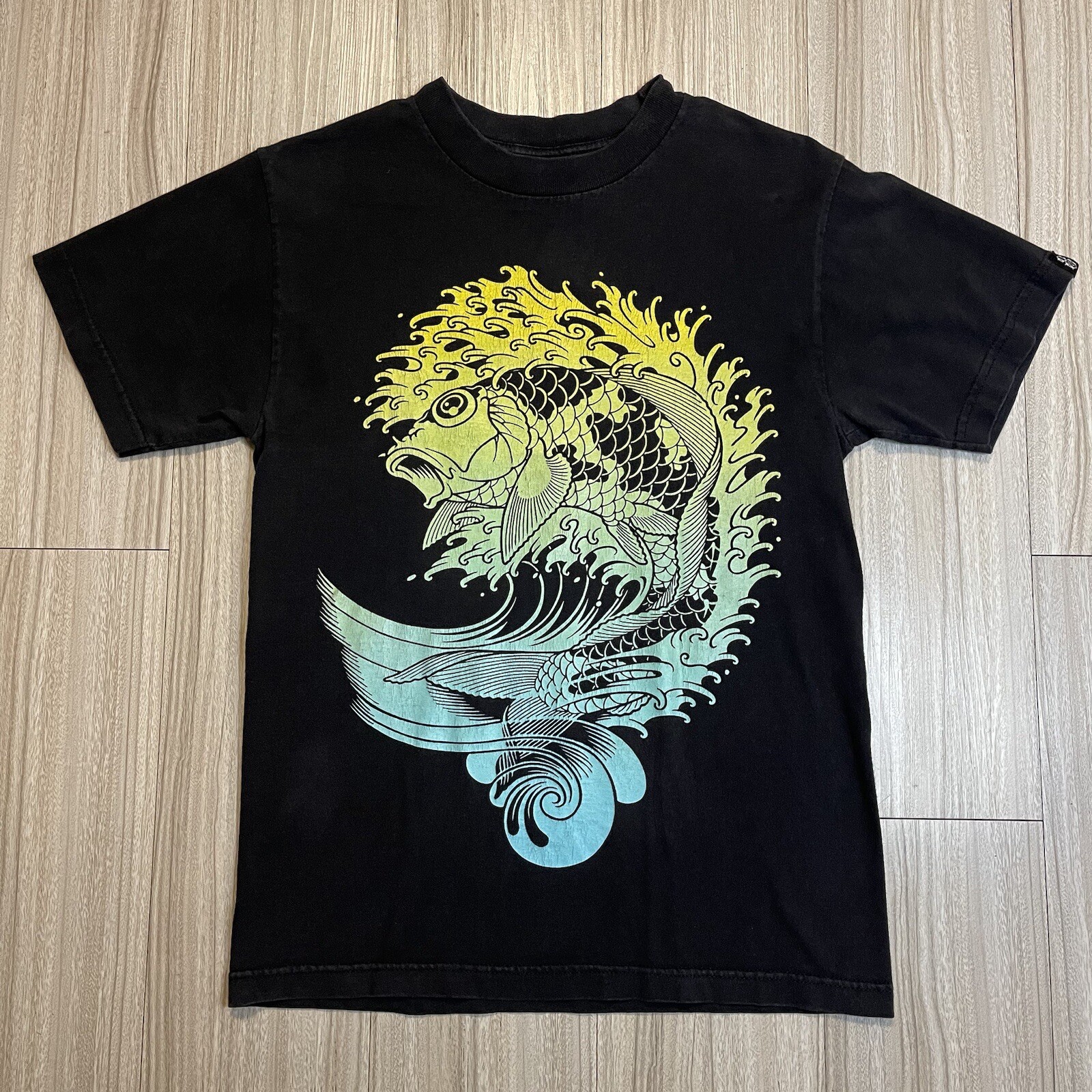 Vintage Rebel 8 Rare Mike Giant Beginnings Koi Fish Early ‘00 JoshyD Black Small gallery