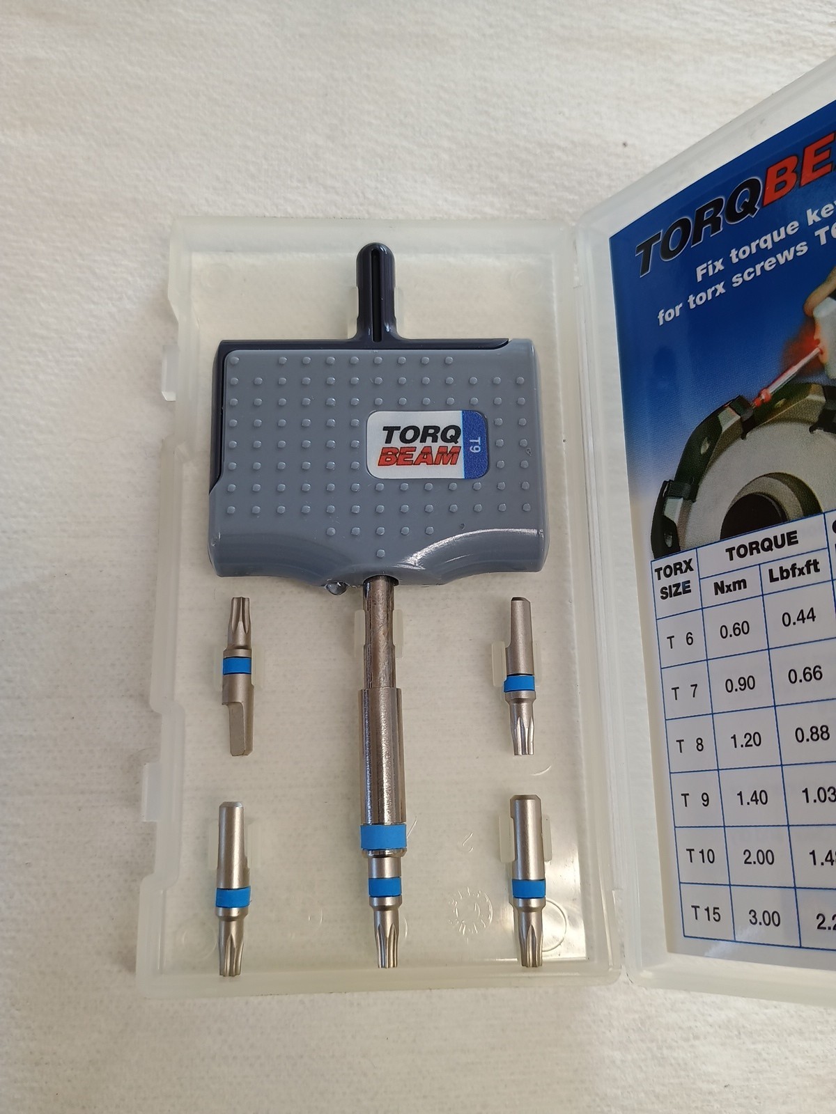 Torx Key T9 Kit Flag torx Key with torque LED Indicator for Indexables Iscar