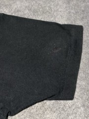 Vintage Black Single Stitch OLD NAVY Pocket Blank Grunge Skater ROMANIA Shirt XL