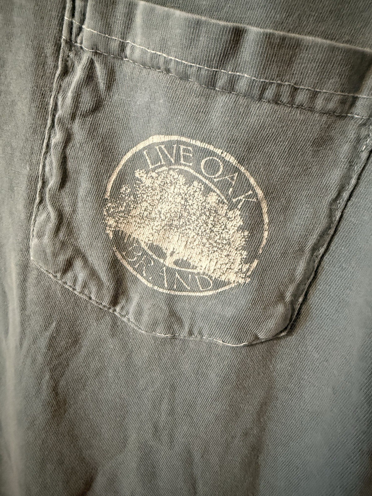 Men’s Live Oak Brand T-Shirt Size Medium Comfort Colors gallery