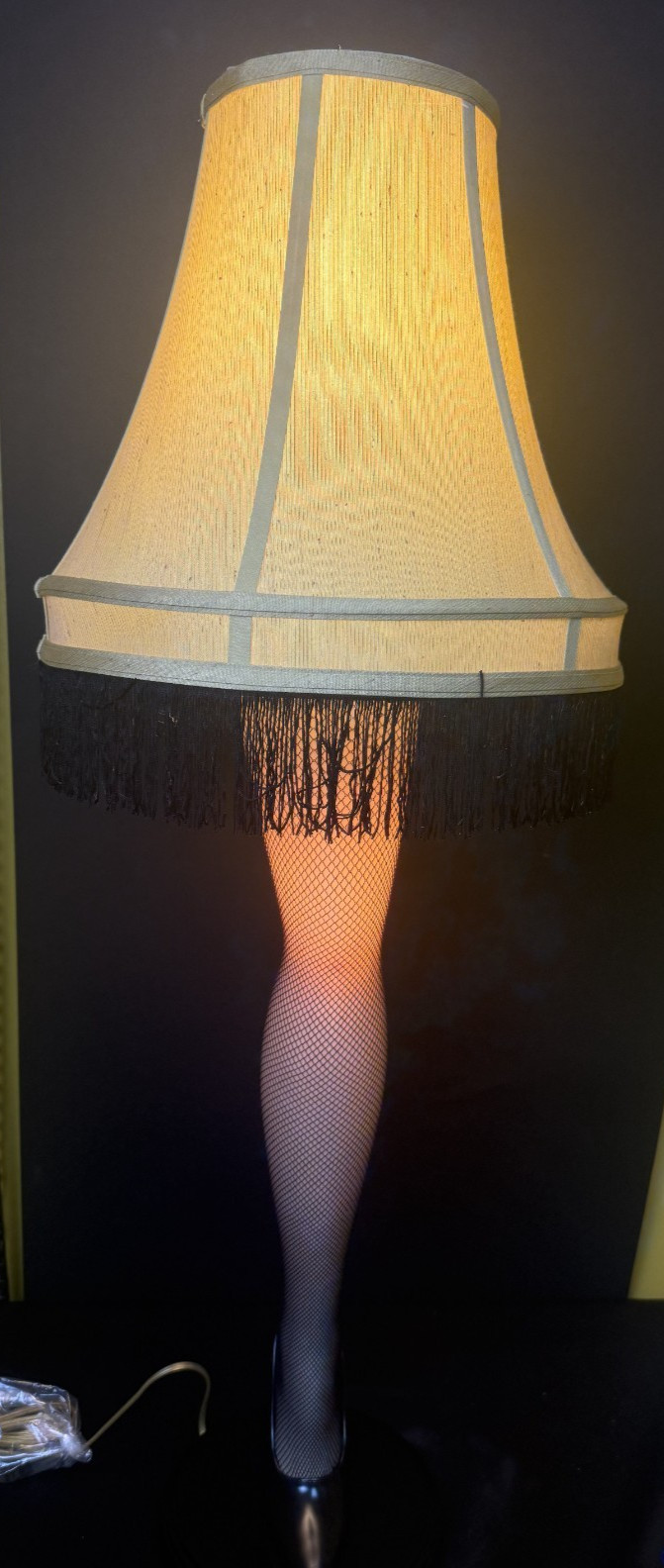 U8 45 Inch Full Size Christmas Leg Lamp Blemished *New Shade*